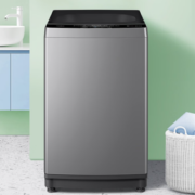 PLUS会员！Midea 美的 MB100KQ3 定频波轮洗衣机 10kg 灰色