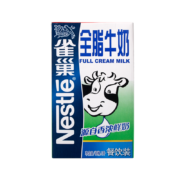 京东特价APP、需抢券：雀巢（Nestle） 全脂纯牛奶1L 奶茶店餐饮用