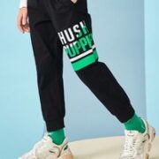 PLUS会员！Hush Puppies 暇步士 男中大童时尚长裤