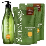 88VIP：seeyoung 滋源 无患子控油清爽洗头水 （265ml+补充装235ml*2）*3件+凑单