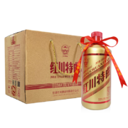 PLUS会员：红川 特曲 90 52%vol 浓香型白酒 500ml*6瓶 整箱装