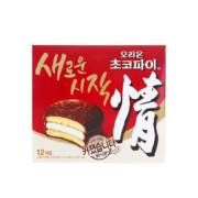 Orion 好丽友 韩国原装进口 巧克力派468g 12枚