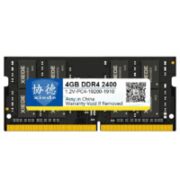 xiede 协德 PC4-19200 DDR4 2400MHz 笔记本内存条 4GB