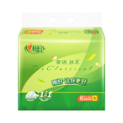 概率券：心相印抽纸茶语丝享系列3层130抽*6包纸巾