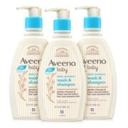 Aveeno 艾惟诺 每日倍护 洗发沐浴二合一 354ml*3瓶 压泵装