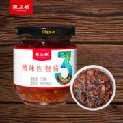 27日0点：贵三红 糟辣佐餐酱 下饭酱 170g装