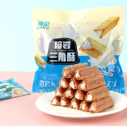 京东特价APP、需抢券：雅酷 熔岩三角酥牛奶味158g *2袋 约100根