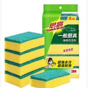 3M 海绵刷碗布 5片装