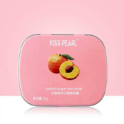 【拍8件】kisspearl海盐薄荷糖无糖型糖果