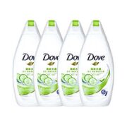 Dove 多芬 沐浴露 清新水透清爽美肤黄瓜 190g*4 瓶