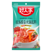 京东特价app、有券的上：好人家 泰式冬阴功火锅底料200g