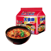 京喜app、概率券：康师傅 大食袋 红烧牛肉面5连包