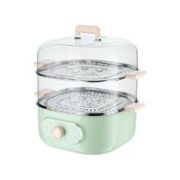 Midea 美的 ZG2323E201 电蒸锅 8L 绿色
