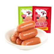 京喜APP、有券的上：金磨坊 拇指肠 小肉枣泡面肠 30包-混合口味