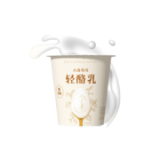 北海牧场 轻酪乳低温原味酸奶100g*18杯