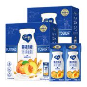 MENGNIU 蒙牛 纯甄燕麦黄桃口味酸奶 200g*10包*2箱