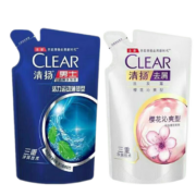 京喜APP、概率券:清扬洗发露 樱花持久留香200g*1袋+活力运动薄荷200g*1袋