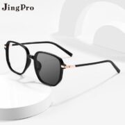JingPro 镜邦 1.60防蓝光变色镜片*2片+超轻合金/钛架/TR镜架(适合0-400度)