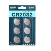 有券的上、京东特价APP：京东京造 CR2032 纽扣锂电池 3V 6粒装