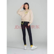 LEE 李 X-LINE系列 女舒适中腰修身窄脚牛仔裤