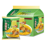京喜app、概率券:康师傅 劲爽乐方便面 葱香排骨味 81g*5袋