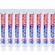 10日10点！LION 狮王 VHITE&WHITE系列 亮白牙膏 150g*8支装