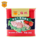 PLUS会员：梅林 优品午餐肉罐头 340g*1罐*3件