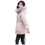 高梵 羽绒服女 军绿色 155/S