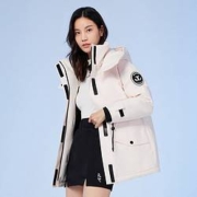 24日10点：BOSIDENG 波司登 艺术大师联名 女士中长款羽绒服 B00143414T