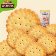 凑单品：三只松鼠 小圆饼 100g/袋
