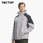 PLUS会员：TECTOP 探拓 男女款三合一冲锋衣 D205937CF
