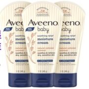 Aveeno 艾惟诺 婴儿舒缓柔嫩润肤乳 140g*3瓶