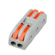 WG 盈记 PCT-212 一进一出连接器 10只装
