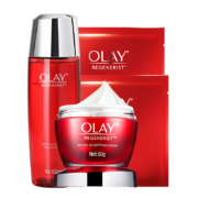 PLUS会员：玉兰油（OLAY）大红瓶4件护肤品套装礼盒（面霜+爽肤水精华水）