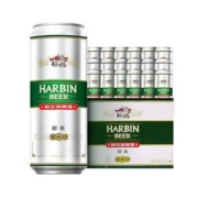 比款泉水便宜，Harbin Beer 哈尔滨 醇爽9度 500ml*18听