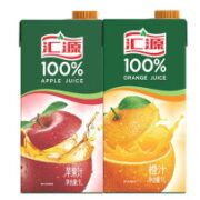 概率券：汇源 100%果汁1L*2盒（橙汁+苹果汁）