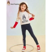 Hush Puppies 暇步士 女童外穿打底裤（105~170码）多色