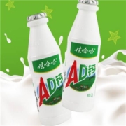 京东特价app、概率券：娃哈哈 AD钙奶220ml*4瓶 大瓶装