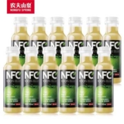 PLUS会员：NONGFU SPRING 农夫山泉 低温nfc果汁 300ml 苹果汁12瓶