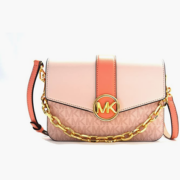 国内2900元！Michael Kors 迈克·科尔斯 Carmen 小号老花链条单肩斜挎包 35S2GNMC7V  含税直邮到手￥953.11
