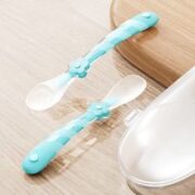 YeeHoO 英氏 婴儿辅食勺 2只装 天蓝色