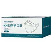 再补货、PLUS会员：柔臣 KN95级防护口罩 柳叶 10片独立盒装
