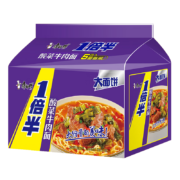 需抢券、京东特价版app：康师傅 老坛酸菜牛肉 大面饼110g*5包