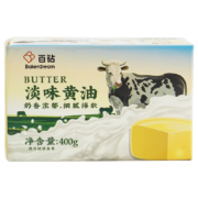 限地区：Bakerdream 百钻 国产 淡味动物黄油 400g*5件 买一赠一