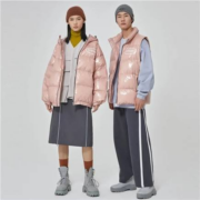 美特斯邦威 立领马甲 男女同款 羽绒服马甲 1件