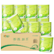 京喜APP、概率券：心相印 有芯卷纸4层100克*20卷 整箱