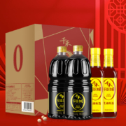 88vip：千禾酱油 礼盒4瓶特级生抽加料酒