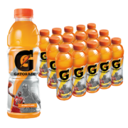 限地区，概率券:百事可乐 佳得乐 GATORADE 橙味 电解质水 功能运动饮料 600ml*15瓶整箱*2件