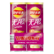 需入会：Lay's 乐事 无限组合 薯片 番茄味 104g*2罐＊4件
