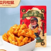 PLUS会员、京喜APP、概率券：三只松鼠  黑糖味悟空麻花  108g/袋